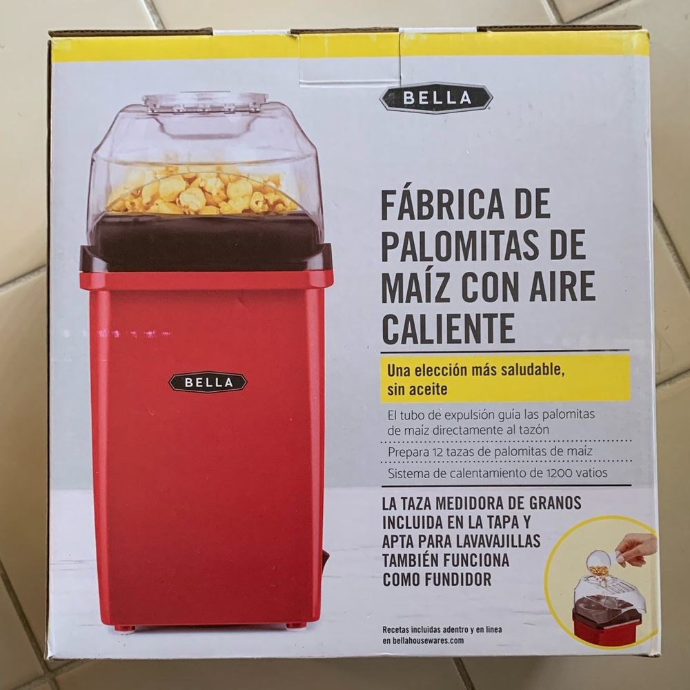 Bella Hot Air Popcorn Maker